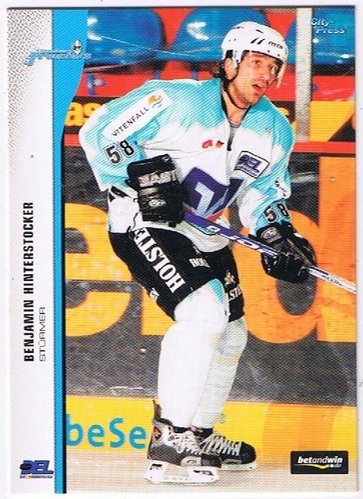 DEL Playerkarte 2005/06 #106 – Benjamin Hinterstocker (Hamburg Freezers)