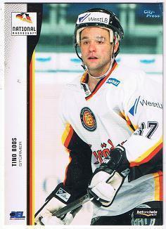 Tino Boss DEL Playerkarte 2005/06 – Deutsche Nationalmannschaft, Nr. 298