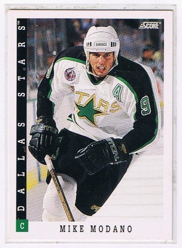 NHL Playerkarte Mike Modano 1993/94 Score #142 Dallas Stars