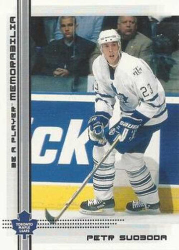 2000-01 Be a Player Mem #456 Petr Svoboda RC Toronto Maple Leafs