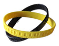 Krefeld Pinguine Gummiarmband Unsere Stadt Unser Team Fanband Gelb Schwarz