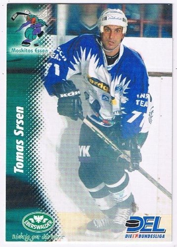 DEL Playercard Tomas Srsen 1999/2000 Moskitos Essen #363 Powerplay