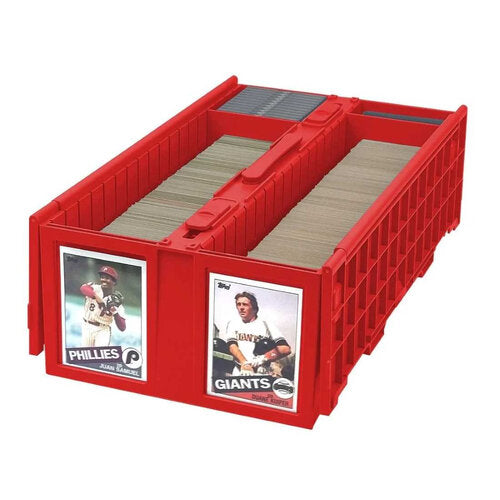 BCW Card Bin Red – 1.600 ct. Premium Sammelkarten-Aufbewahrung