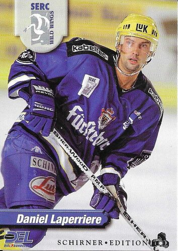 Playerkarte 1998/1999 Daniel Laperriere Schwenninger Wild Wings