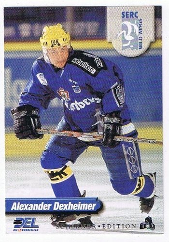1998/1999 Schirner #218 Alexander Dexheimer – Schwenninger Wild Wings (Base Card)