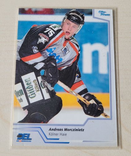 Playerkarte 2002/2003 #200 Andreas Morczinietz Kölner Haie