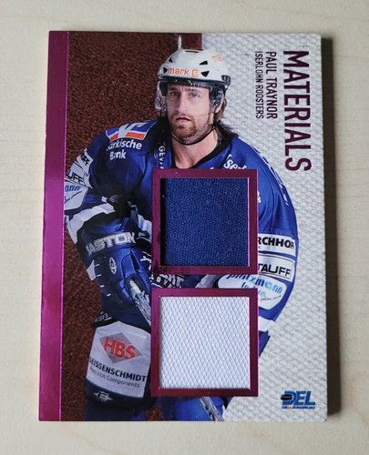 2008/2009 Playerkarte #MA13 Paul Traynor Iserlohn Roosters (Materials)