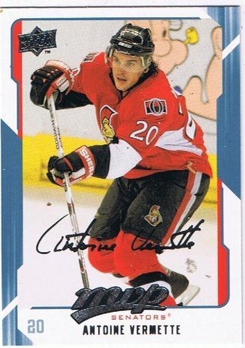 Upper Deck MVP 2008/2009 #205 Antoine Vermette Senators