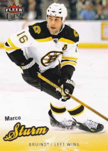 Marco Sturm Fleer Ultra 2008/09 #11 – Boston Bruins Playerkarte