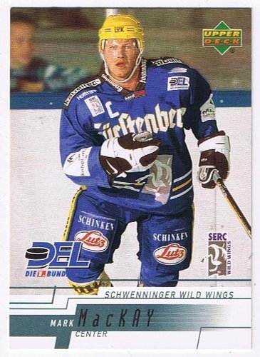 Playerkarte 2000/2001 Mark MacKay Schwenningen