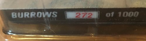 McFarlane NHL Serie 29 Alex Burrows Vancouver Canucks Collector Level Silver Figur 16 cm