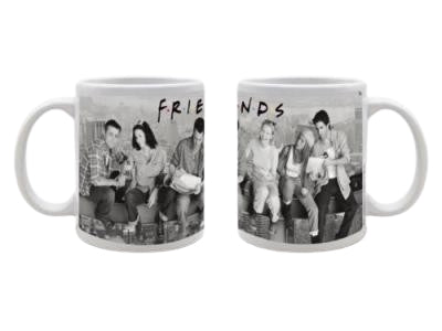 Friends Lunch atop A Skyscraper Tasse/Mug 350 ml (1 Stück)
