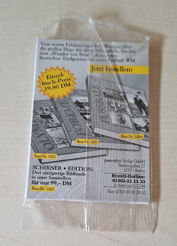 DEL Playerkarten Päckchen 1998/1999 – 6 Karten – originalverpackt