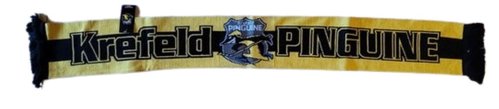 Krefeld Pinguine Fanschal Playoffs 2013/14 Schwarz Gelb