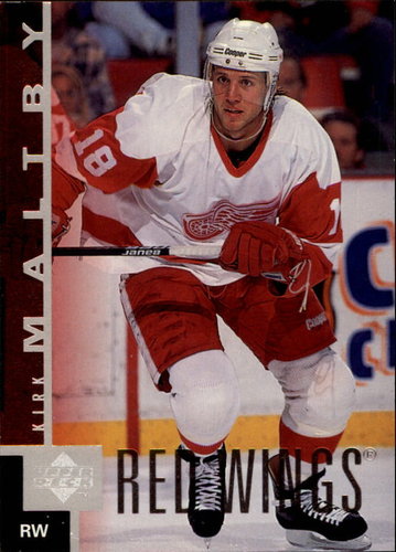 1997-98 Upper Deck #61 Kirk Maltby Playerkarte – Red Wings