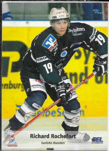 Playerkarte Richard Rochefort #299 Iserlohn Roosters 2006/2007