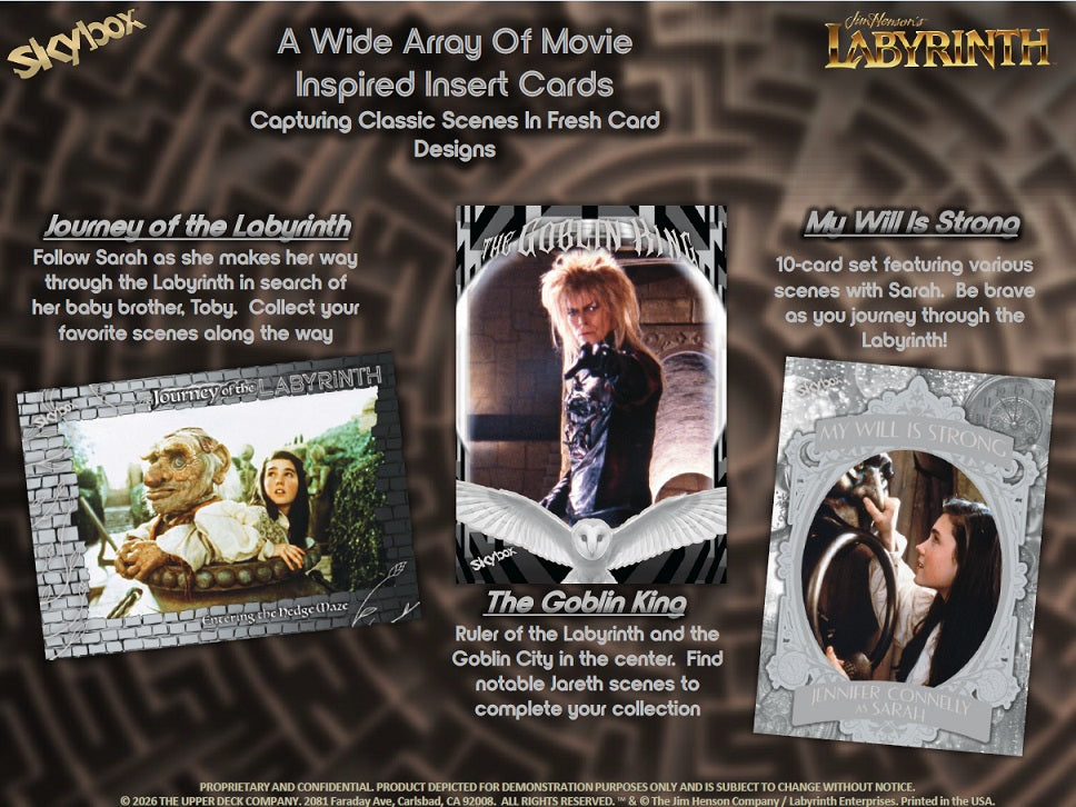 Upper Deck Skybox Labyrinth 40th Anniversary Hobby Box (Vorbestellung)