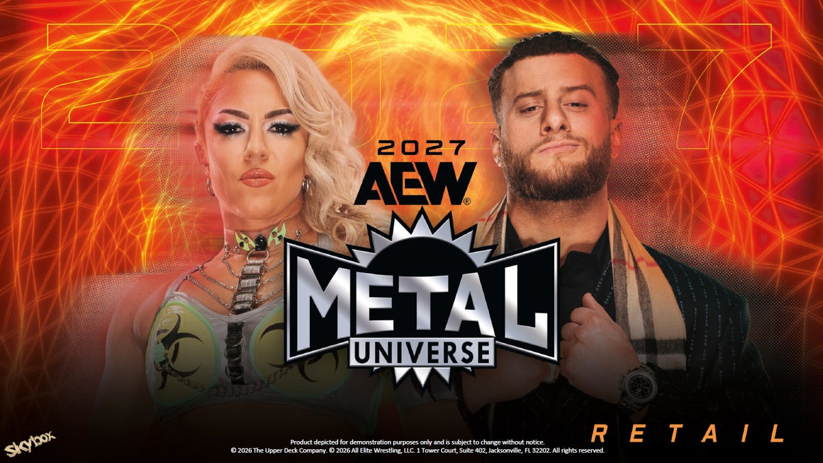 [VORBESTELLUNG] 2027 Upper Deck Skybox Metal Universe AEW Wrestling - Mass Blaster Box