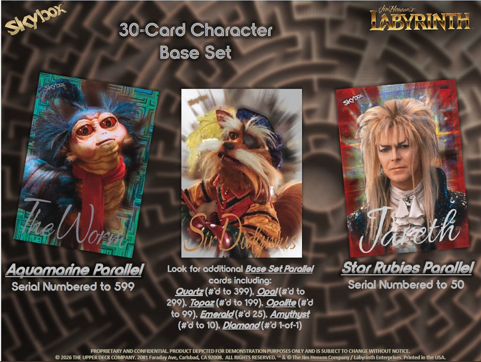 Upper Deck Skybox Labyrinth 40th Anniversary Hobby Box (Vorbestellung)