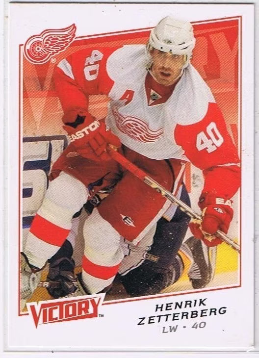 Upper Deck Victory 2008/2009 Henrik Zetterberg Red Wings