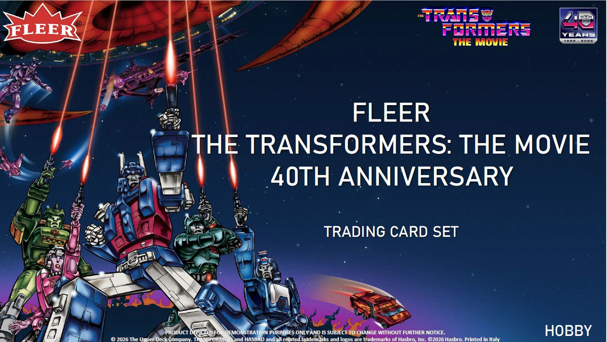 Fleer The Transformers: The Movie 40th Anniversary Hobby Box (Vorbestellung)