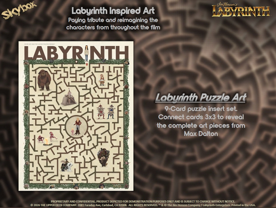 Upper Deck Skybox Labyrinth 40th Anniversary Hobby Box (Vorbestellung)