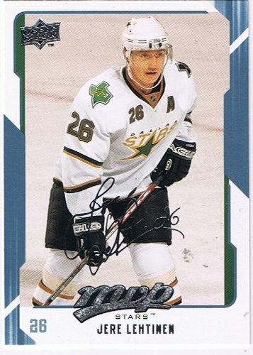 Jere Lehtinen Playerkarte 2008/2009 – Upper Deck MVP #15 Dallas Stars
