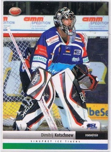 Playerkarte 2007/2008 #240 Dimitrij Kotschnew Sinupret Ice Tigers