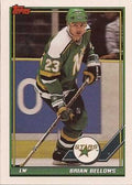 1991-92 Topps #110 Brian Bellows Minnesota North Stars