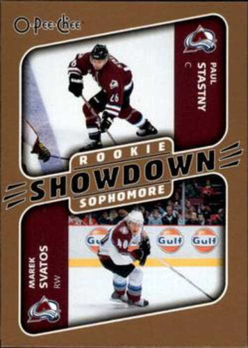 Svatos Stastny 2006-07 O-Pee-Chee Showdown #620 Avalanche