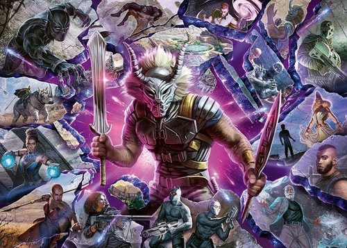 Marvel Villainous Puzzle 1000 Teile – Killmonger
