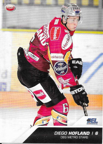 Playerkarte 2009/2010 #143 Diego Hofland – DEG Metro Stars