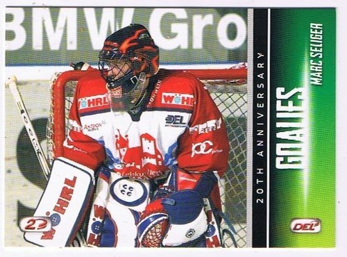 Playerkarte 2013/2014 #149 Marc Seliger Nürnberg Ice Tigers 20TH Anniversary Players