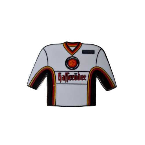Eishockeypin Trikot Weiß Deutsche Nationalmannschaft Sammlerauflösung