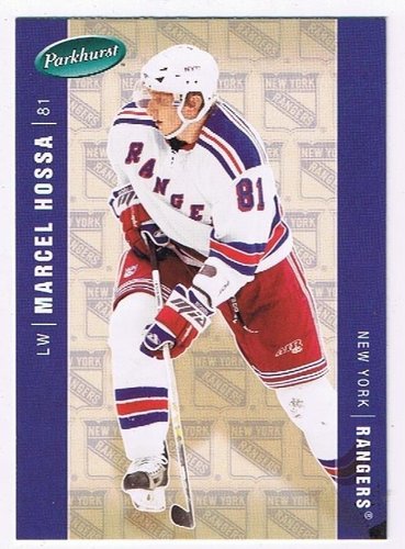 2005-06 Parkhurst #332 Marcel Hossa New York Rangers (Base Card)