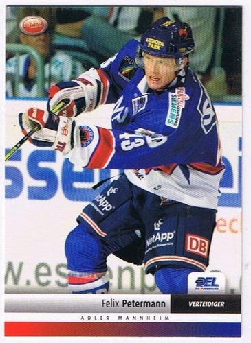 Playerkarte 2007/2008 #231 Felix Petermann Adler Mannheim