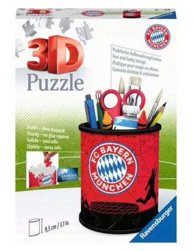 Bayern München 3D Puzzle Ravensburger Pencil Cup – 57 Teile, Level 2