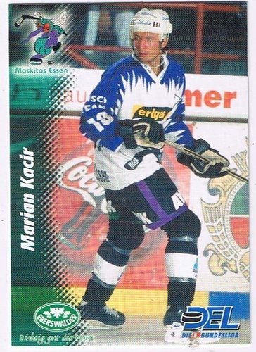 DEL Playerkarte 1999/00 Marian Kacir Moskitos Essen