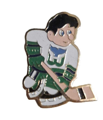 Eishockey Pin Hartford Whalers Spieler – Metall, 35 x 25 mm