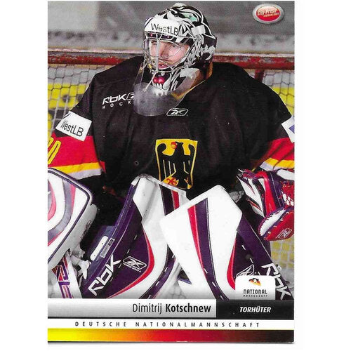 2007-08 DEL Playercards #054 Dimitrij Kotschnew Germany (Base Card)