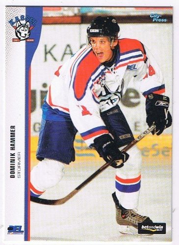 DEL Playerkarte 2005/06 – Dominik Hammer, Kassel Huskies (Karte 186, City Press)