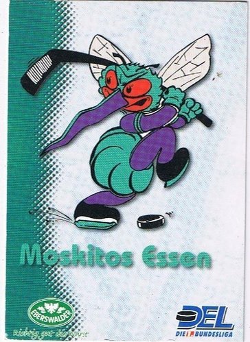 Moskitos Essen Playerkarte DEL 1999/2000 – Checkliste - Sammlerstück Eishockey