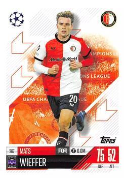 2024-25 Topps Match Attax #267 Mats Wieffer – Feyenoord Rotterdam