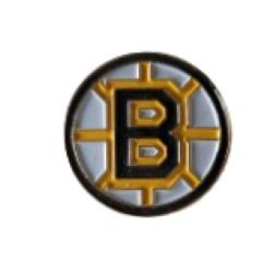 Boston Bruins Logo Pin 20 mm – NHL Eishockey Ansteckpin Sammlerstück