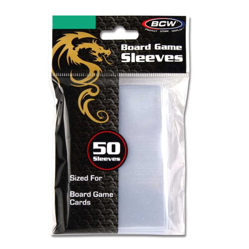 BCW Board Game Sleeves 58 x 89 mm Kartenhüllen 50 ct.