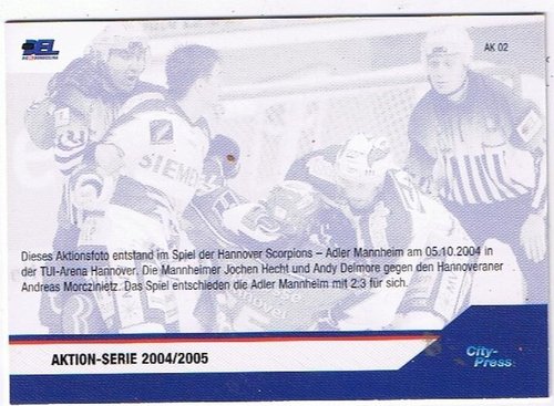 Playerkarte Action Serie Adler Mannheim