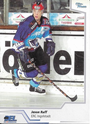 Playerkarte 2002/2003 #143 Jason Ruff ERC Ingolstadt