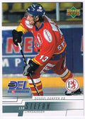 DEL Playerkarte 2000/2001 Leo Stefan #54 Düsseldorfer EG Upper Deck