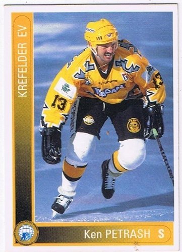 1994/95 Playerkarte Ken Petrash Krevelder EV