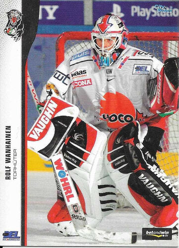 2005-06 DEL Playercards #16 Rolf Wanhainen Augsburger Panther (Base Card)
